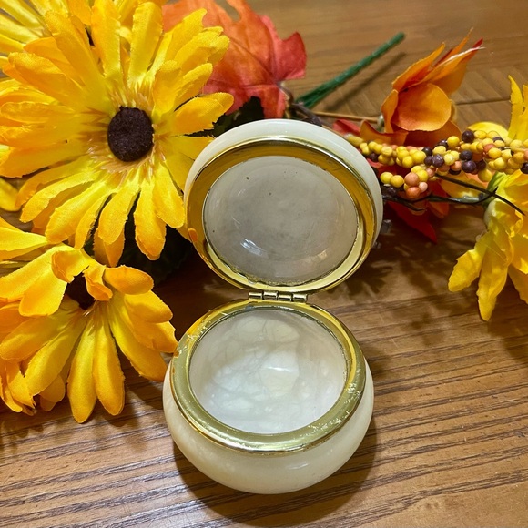 Vintage 1990s Alabaster Trinket Box - Roma - Colosseo - Picture 2 of 6